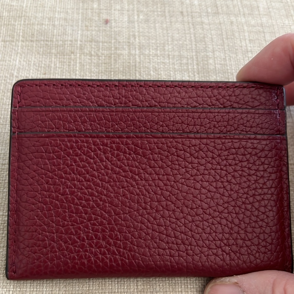 MICHAEL KORS
Reed Large Pebbled Leather Card Holder Case Wallet
DARK CHERRY
NWOT - Picture 2 of 7